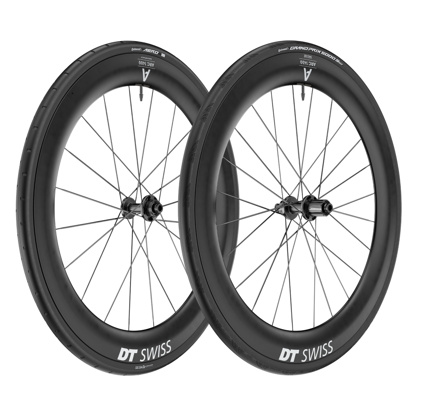 Laufradsatz DT SWISS ARC 1100 DICUT WTS 65 Tubeless Ready (Center Lock)