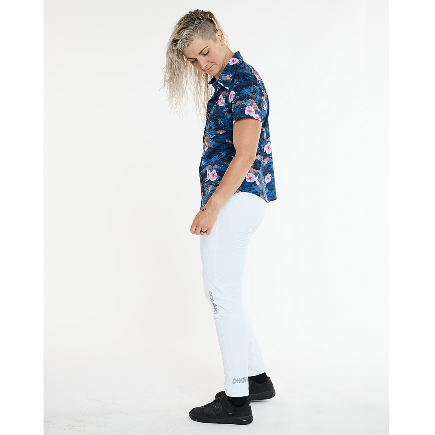 DHARCO TECH PARTY OASIS Damen Technisches Hemd Blau