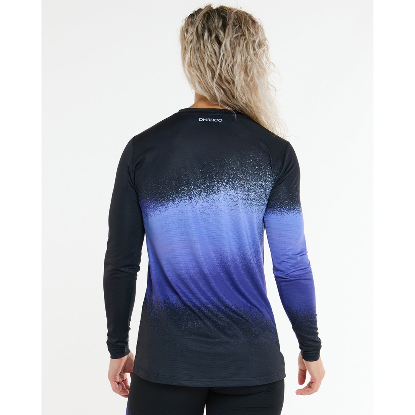 Maillot DHARCO RACE ULTRA VIOLET Manches Longues Femme Noir/Violet