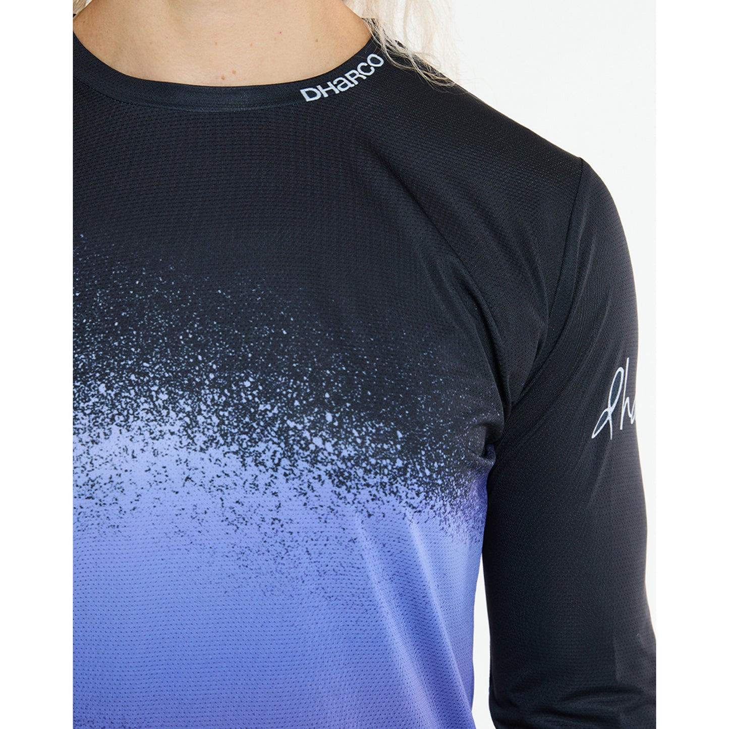 Maillot DHARCO RACE ULTRA VIOLET Manches Longues Femme Noir/Violet