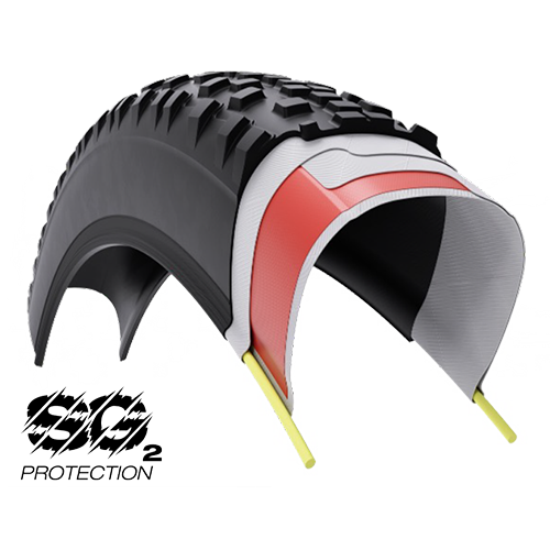 WTB-Reifen RESOLUTE TCS LIGHT FAST ROLLING DUAL DNA SG2 120tpi 650x42c Tubeless Ready Schwarz