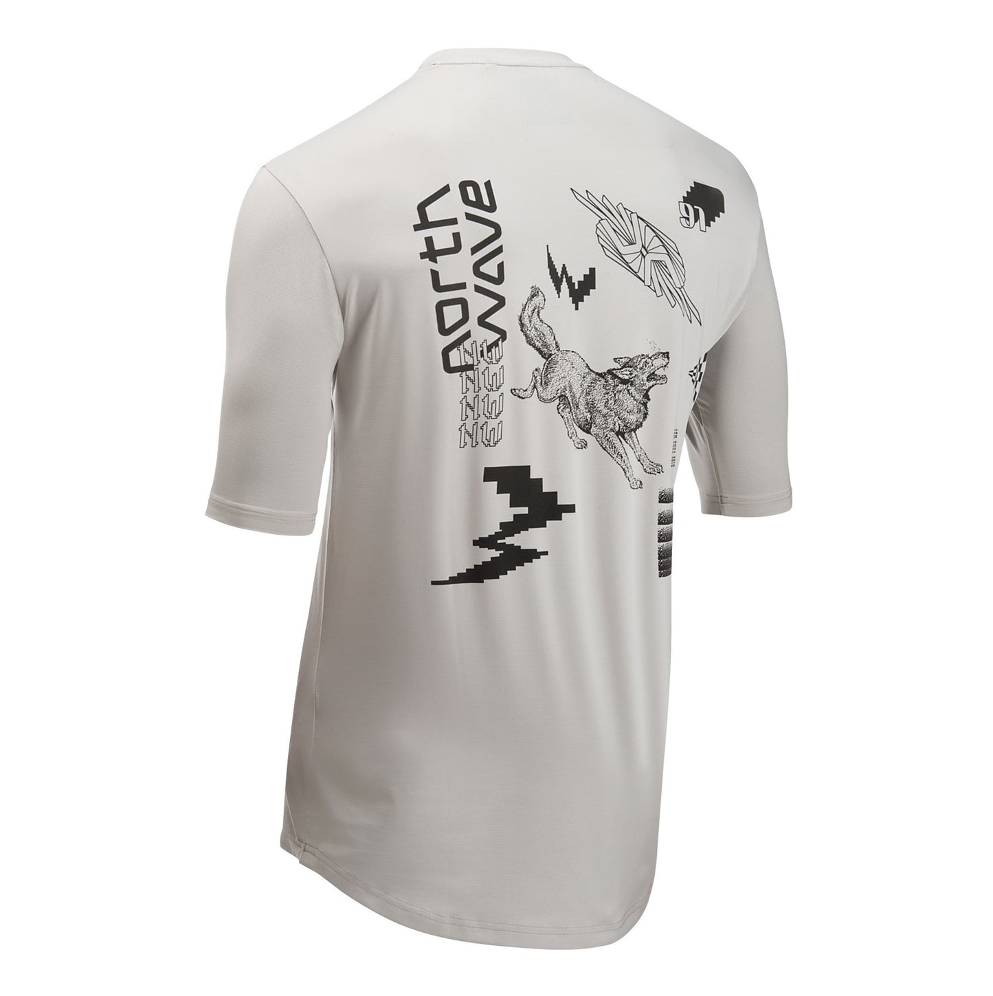 Maillot NORTHWAVE XTRAIL Manches Courtes Gris