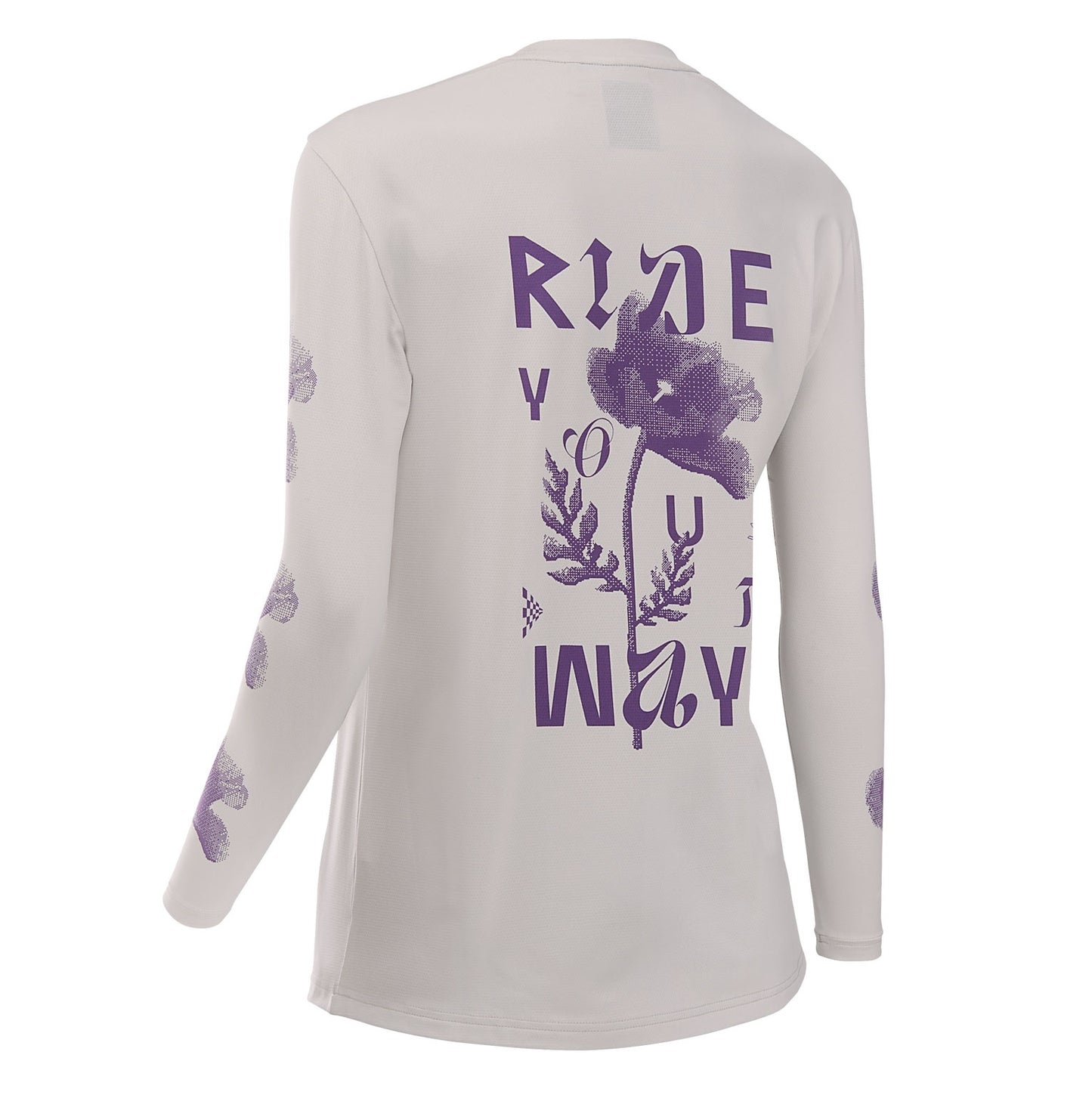NORTHWAVE XTRAIL 2 Damen Trikot Langarm Grau/Violett
