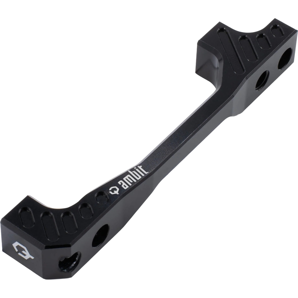 Bremssatteladapter vorne/hinten PM/PM AMBIT +40 mm Schwarz