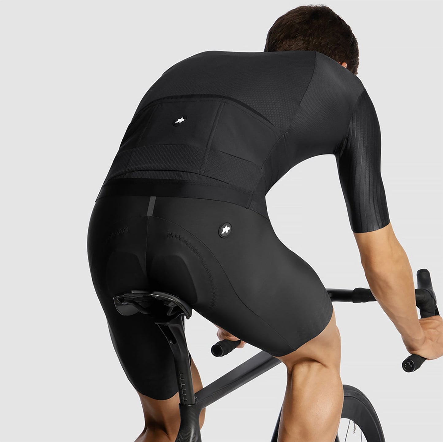 ASSOS EQUIPE RS S11 Kurzarm Trikot Schwarz