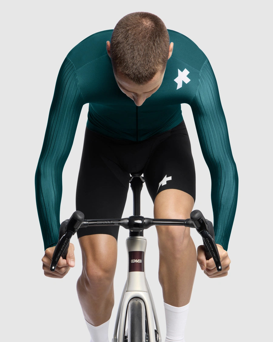 ASSOS EQUIPE RS S11 Langarm Trikot Petrol