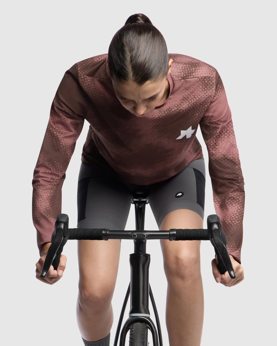 Maillot ASSOS TACTICA T5 MUD FLAGE Manches Longues Marron