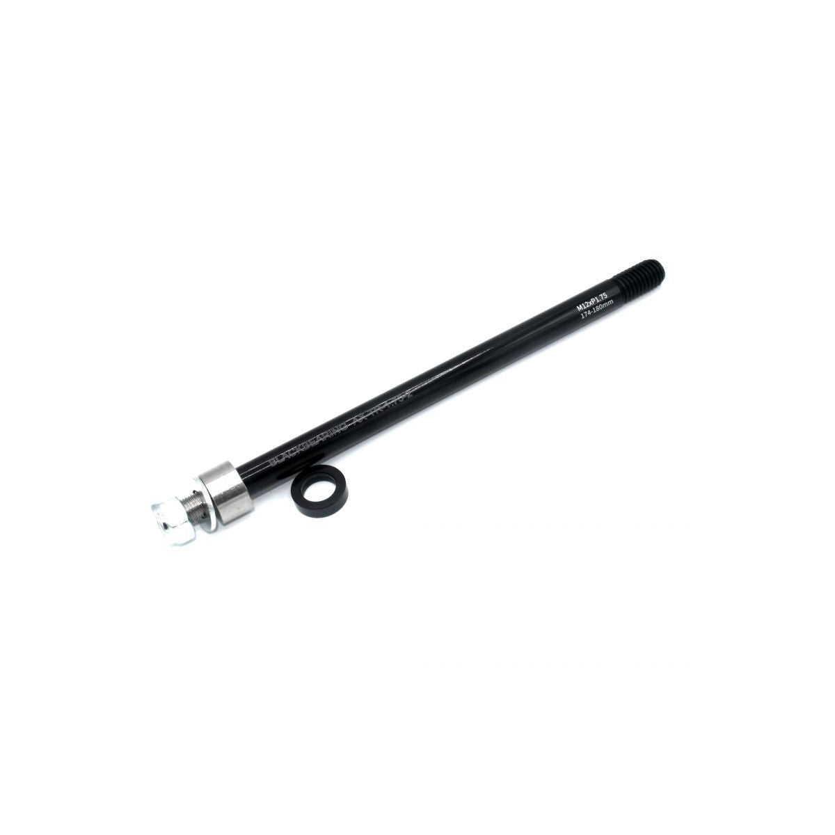 Axe de Roue Arrière Remorque BLACKBEARING 12mm-172/180mm Pas 1.75