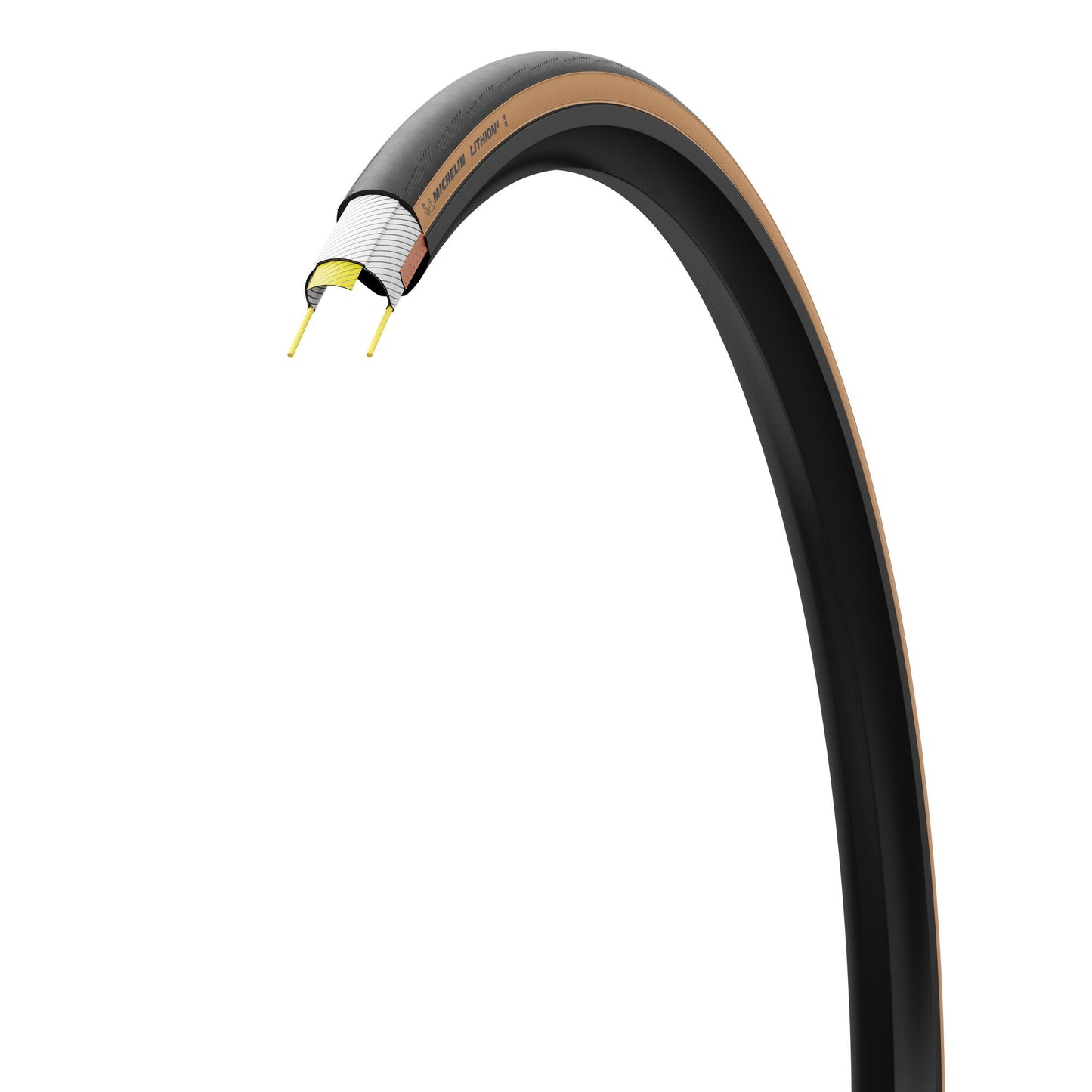 Pneu MICHELIN LITHION 4 700c Performance Line TubeType Beige