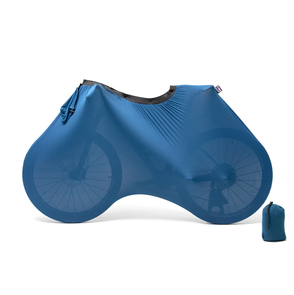 BUDS BIKE SOCK COVER Erweiterbare Fahrradhülle Blau