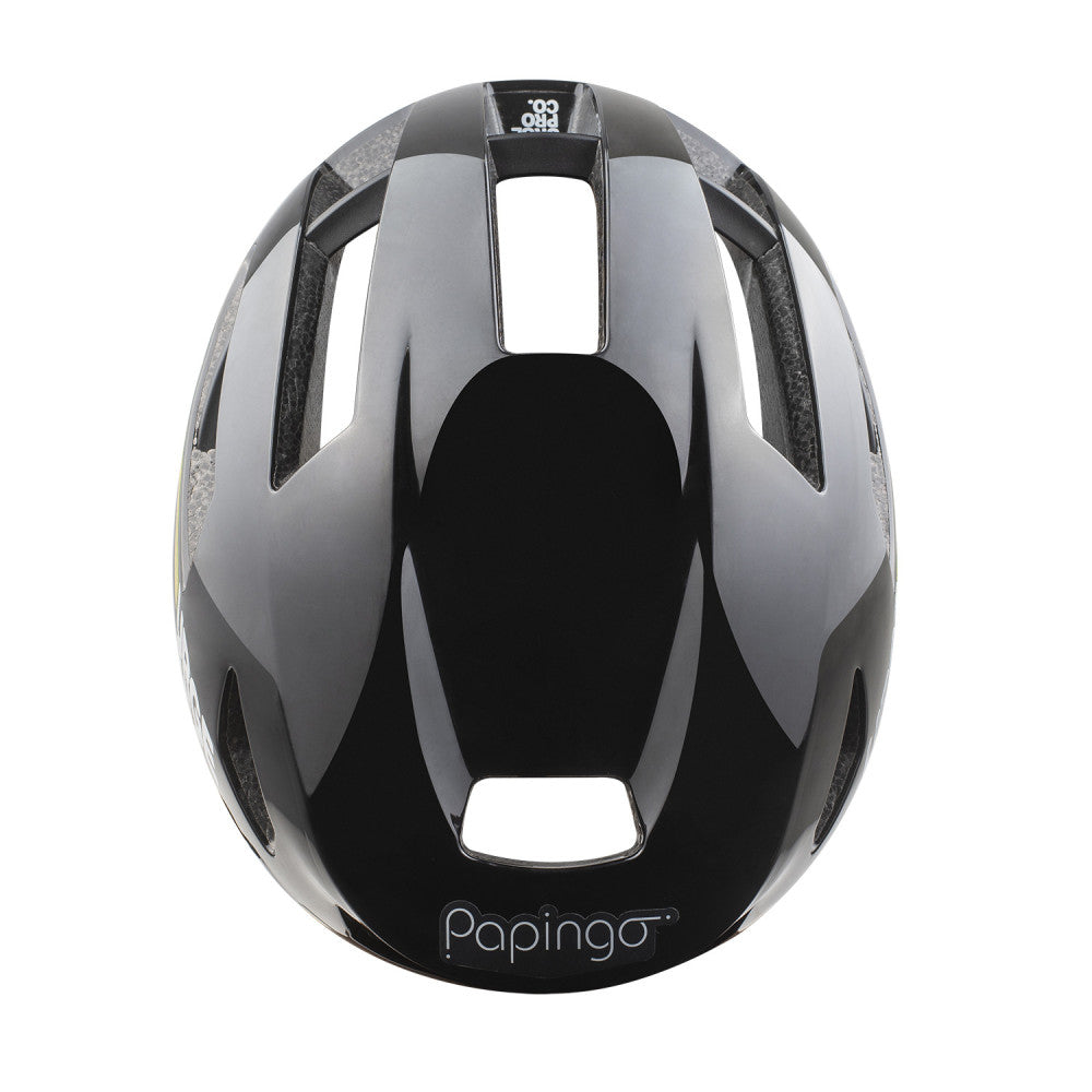 Helm Straße URGE PAPINGO Schwarz Brillant