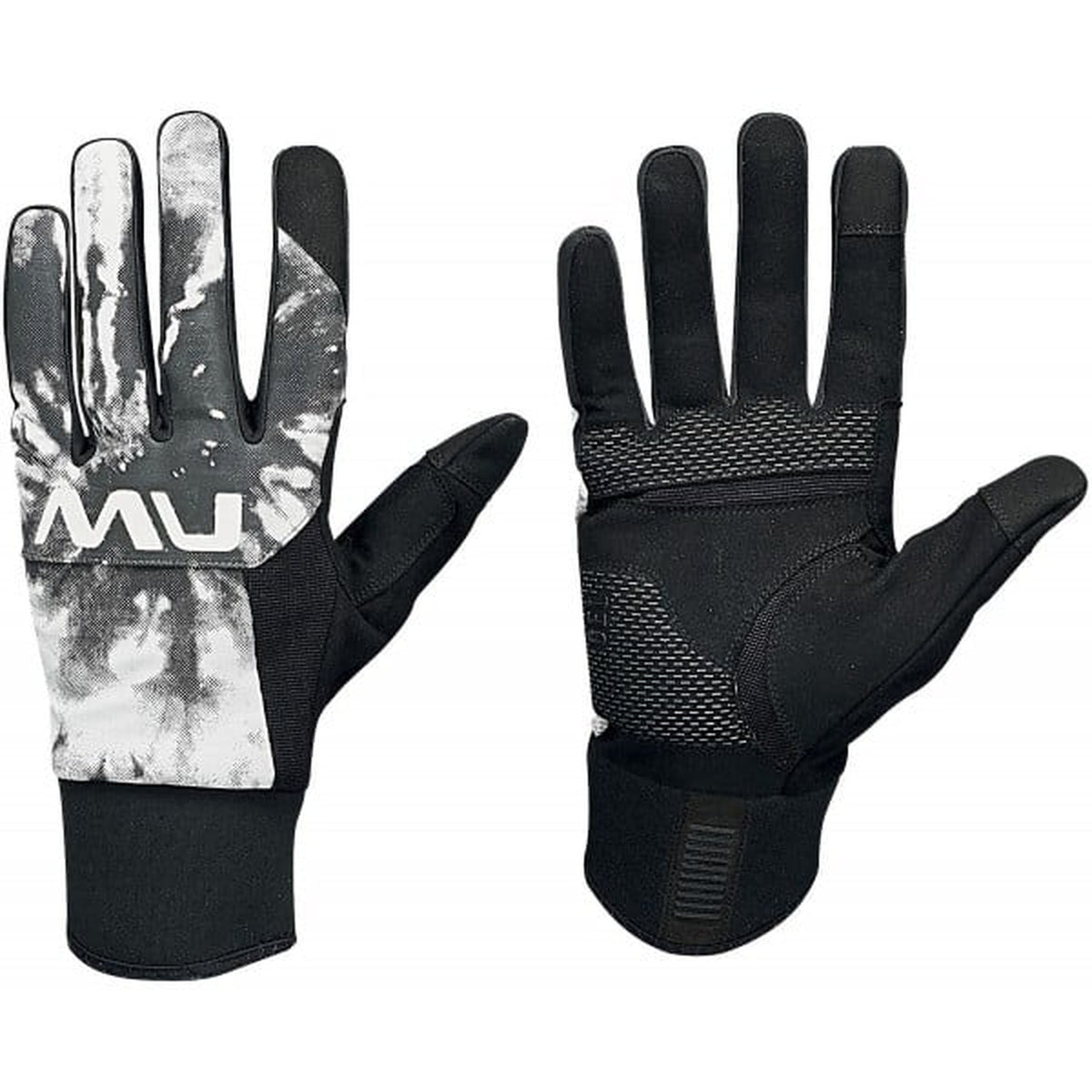 Handschuhe NORTHWAVE FAST GEL REFLEX Schwarz/Grau