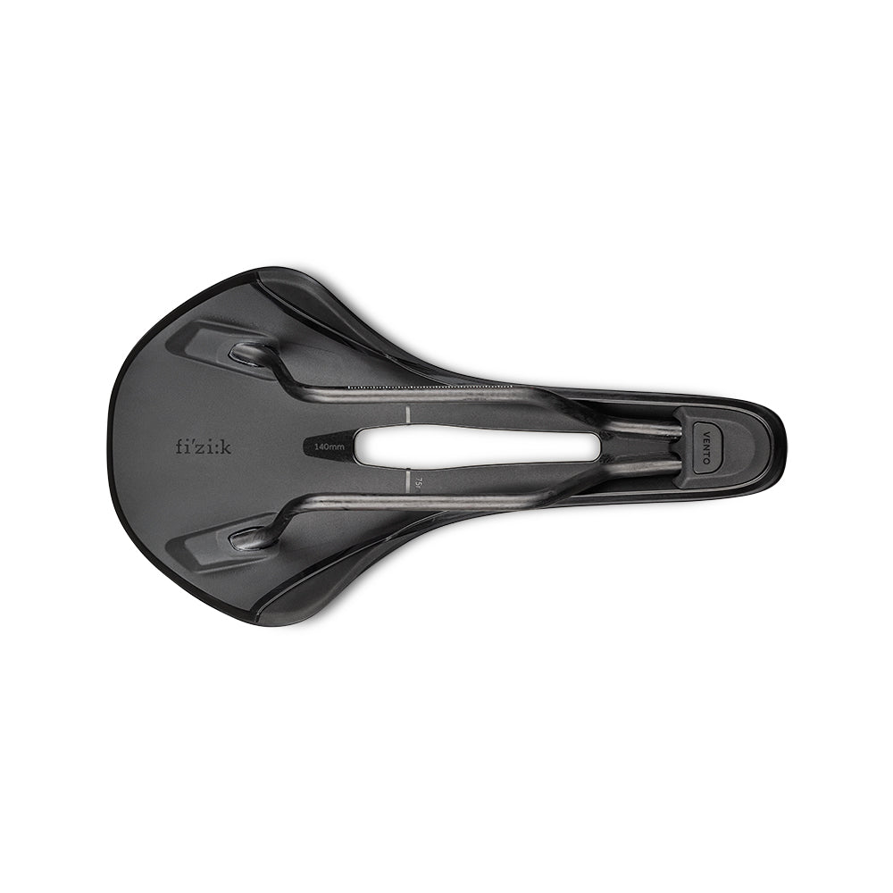 Selle FIZIK VENTO ANTARES R1 140mm Rails Carbone Noir