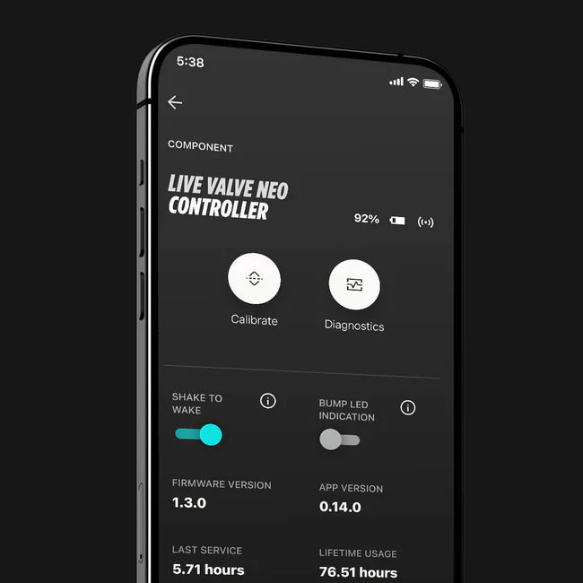 Amortisseur FOX DHX FACTORY Live Valve Neo Trunnion 2027