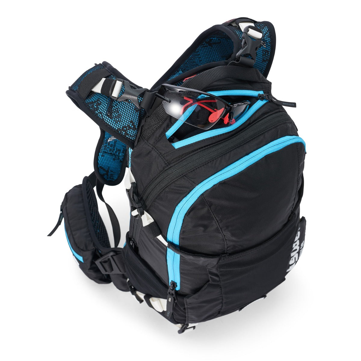 Sac à Dos avec Dorsale Intégrée USWE FLOW 16 L Noir/Bleu