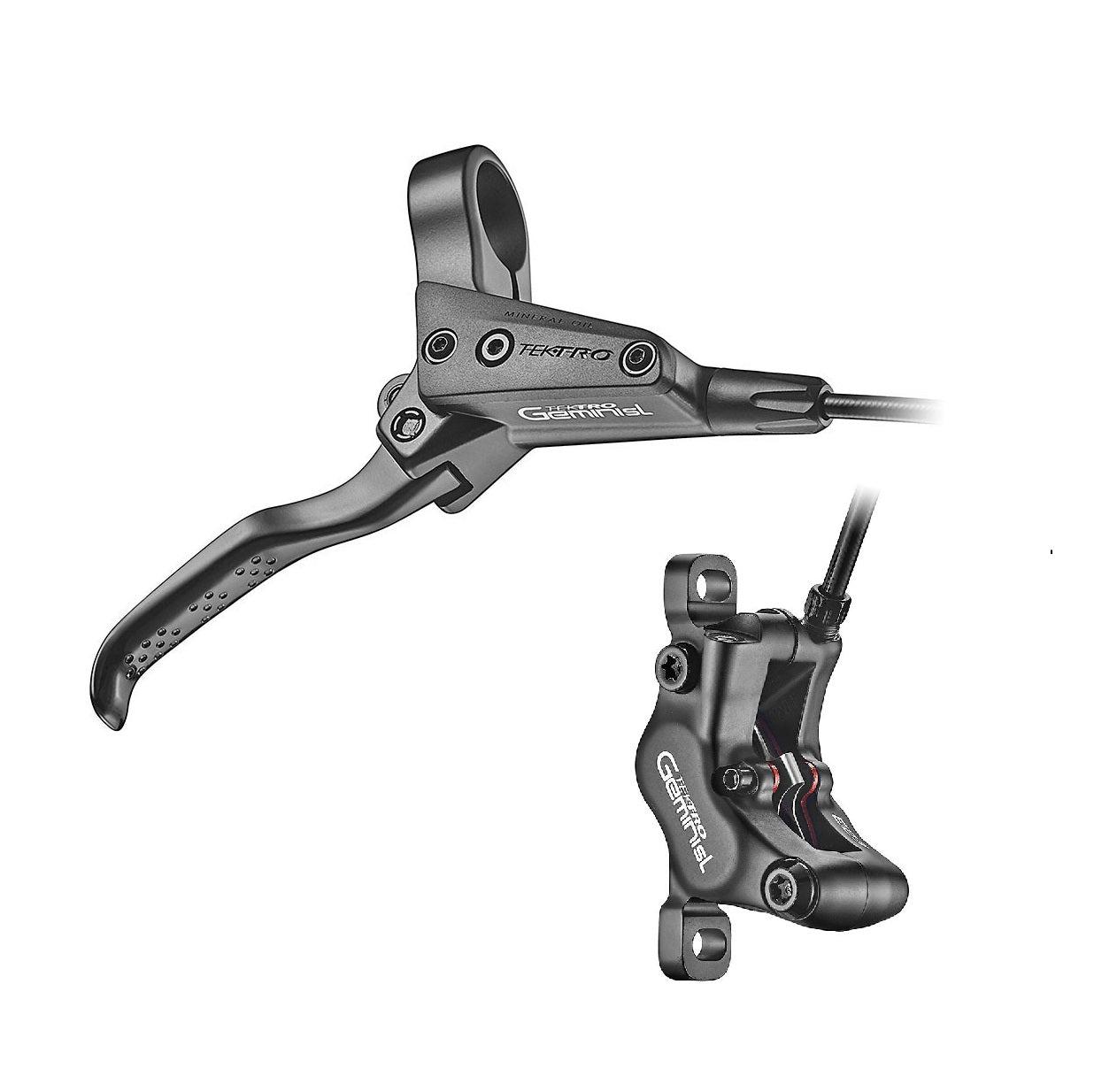 Bremse hinten TEKTRO GEMINI 4P HD-M535 E-Bike Schwarz