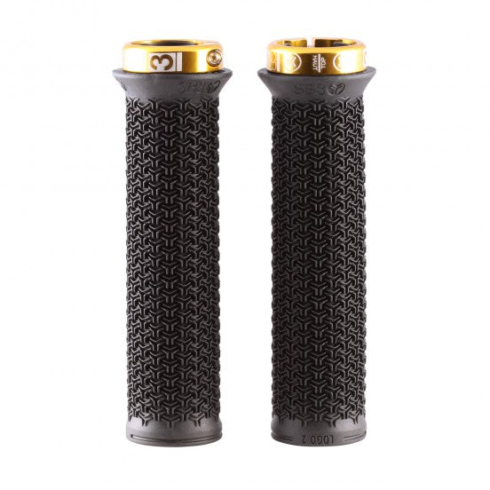Grips SB3 LOGO 2 Lock-On 136 mm Noir/Or