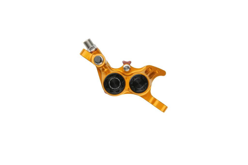 Bremssattel HOPE RX4+ SL PM 4 Piston DOT Orange