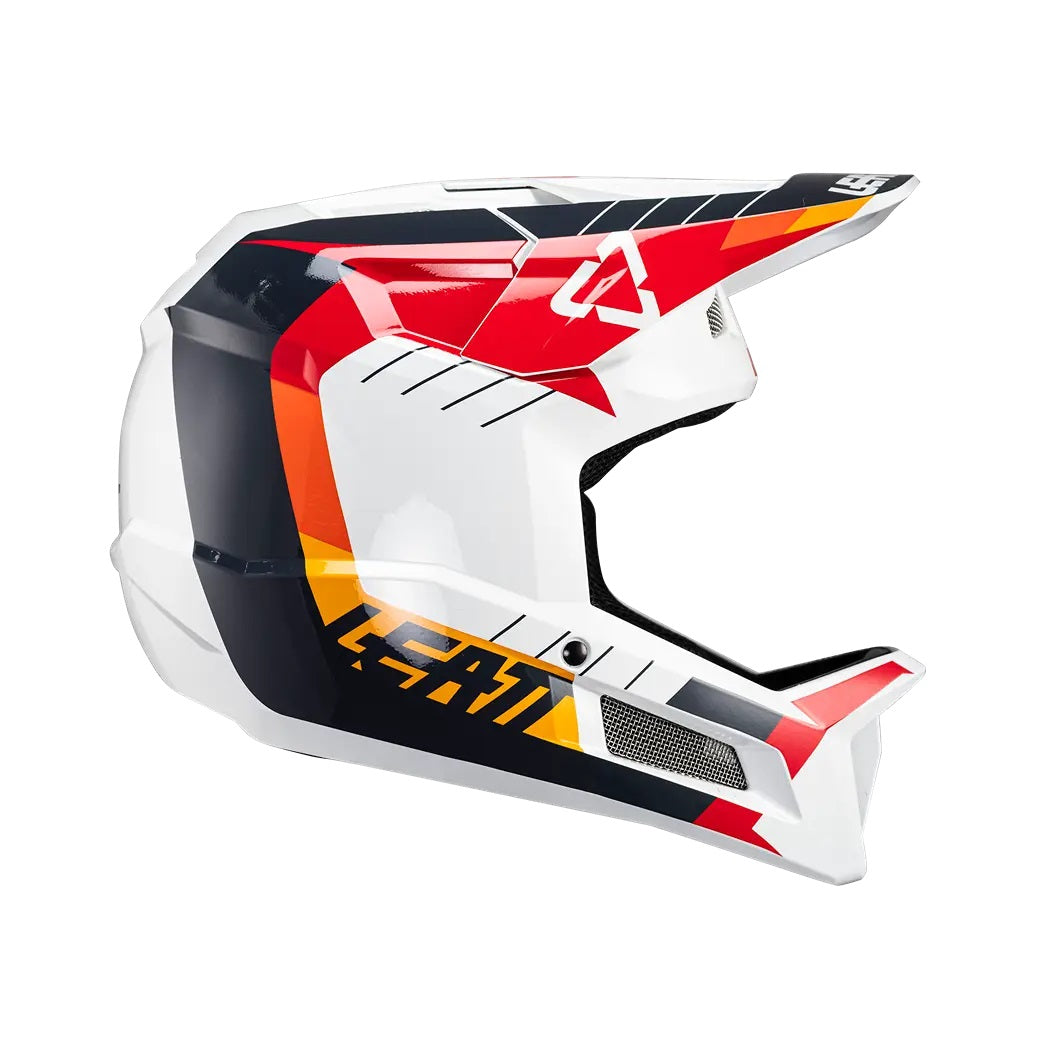 Casque VTT LEATT MTB GRAVITY 2.0 Blanc/Rouge