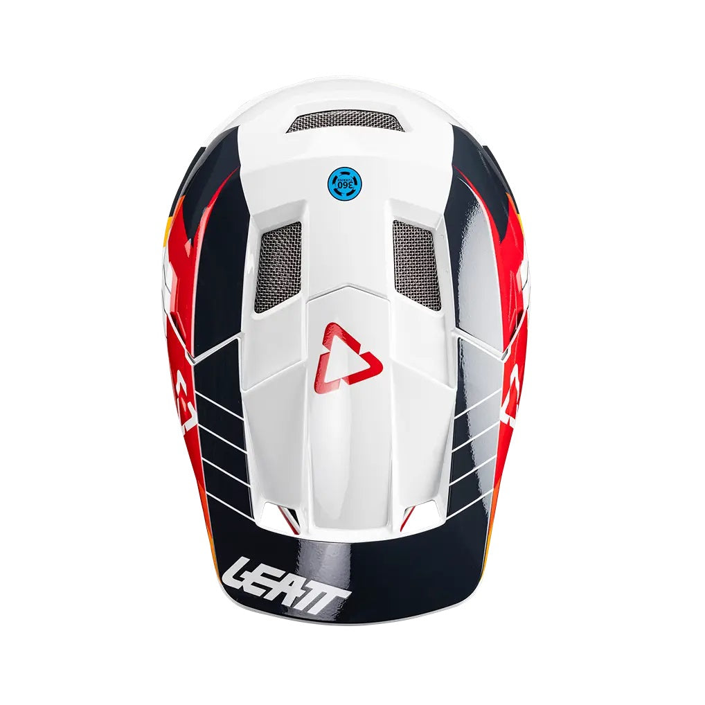 Casque VTT LEATT MTB GRAVITY 2.0 Blanc/Rouge
