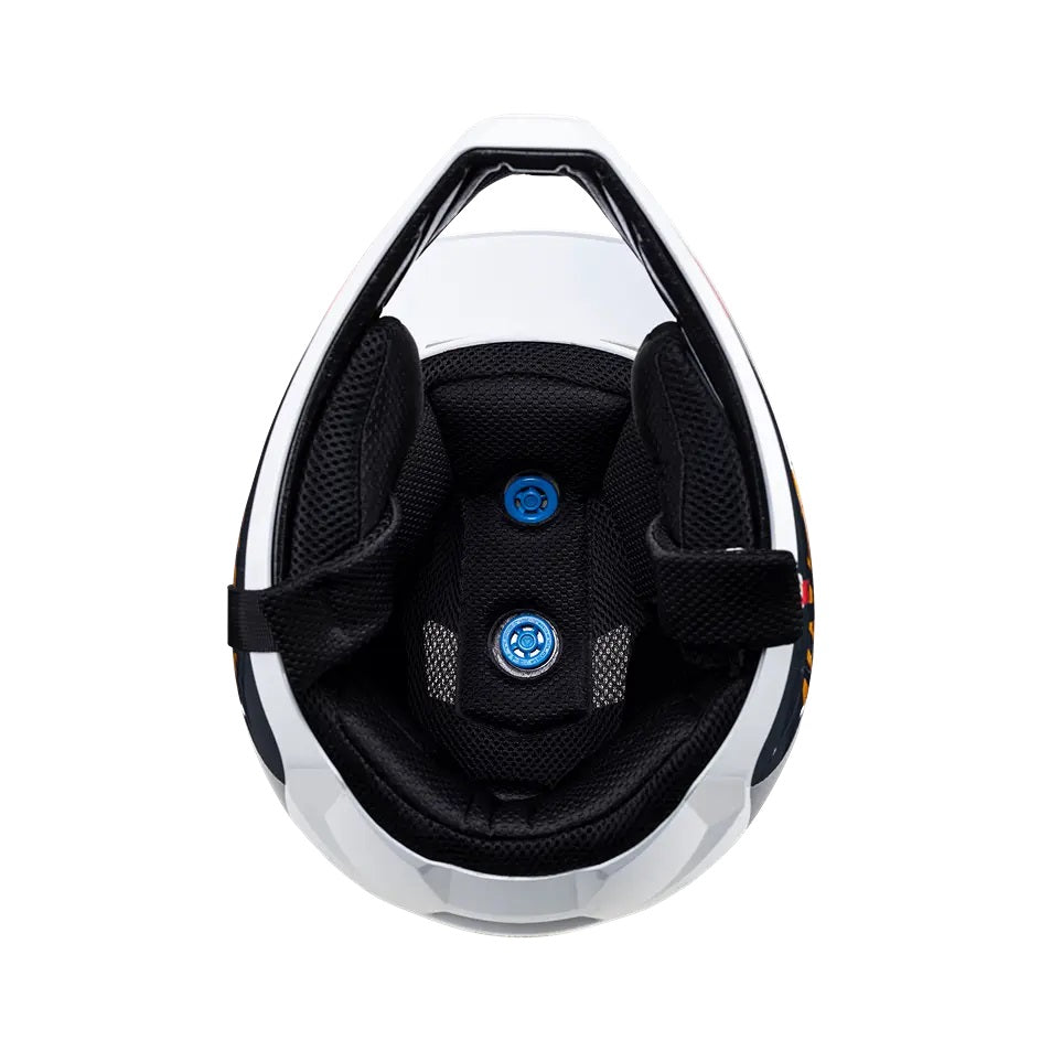 Casque VTT LEATT MTB GRAVITY 2.0 Blanc/Rouge