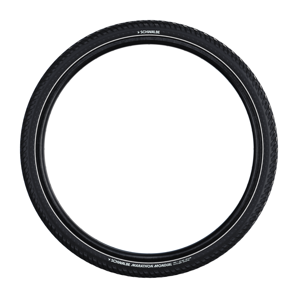Pneu SCHWALBE MARATHON MONDIAL 27.5x2.25 ADDIX V-Guard Reflex Tubetype Souple