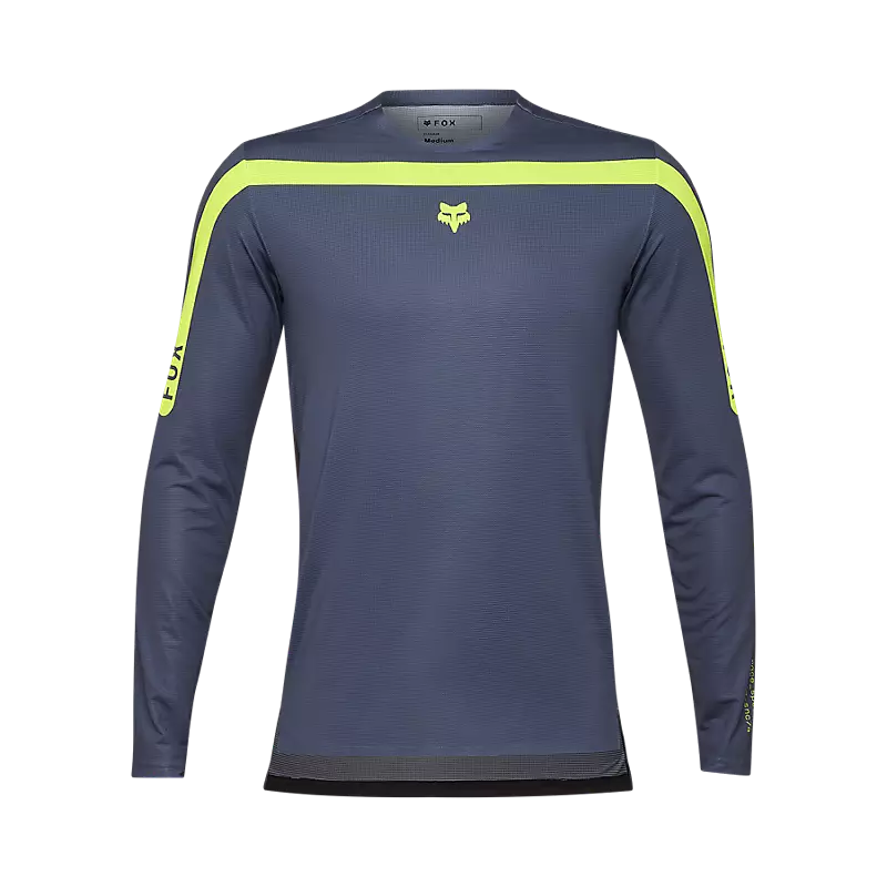 Maillot FOX FLEXAIR AVIATION Manches Longues Gris