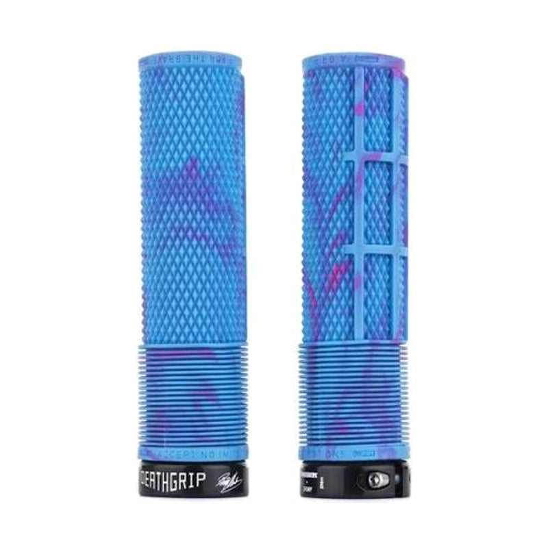 Griffe DMR DEATHGRIP Large Lock-on Blau/Camo