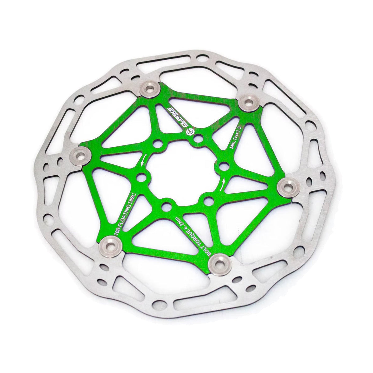 Disque Flottant CLARKS 6 Trous Vert