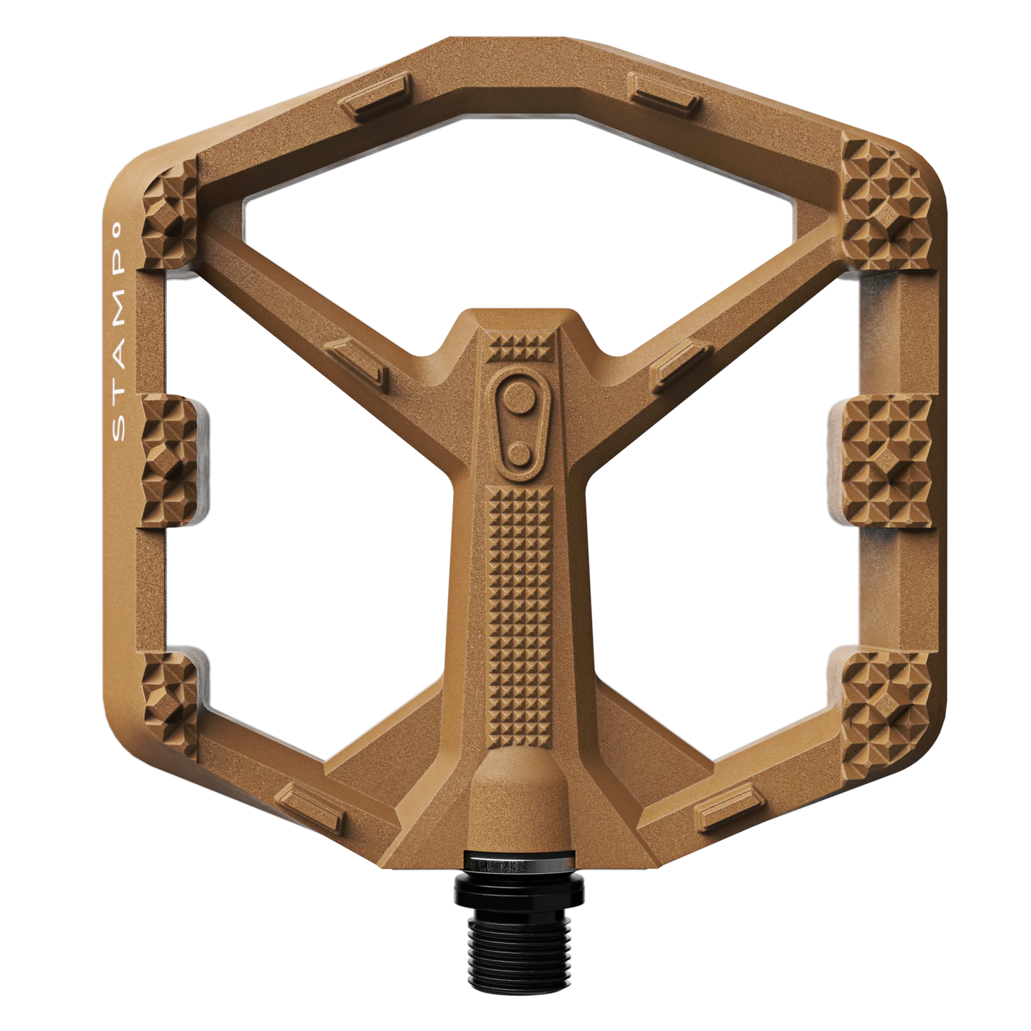 Flat Pedals CRANKBROTHERS STAMP 0 Large Braun