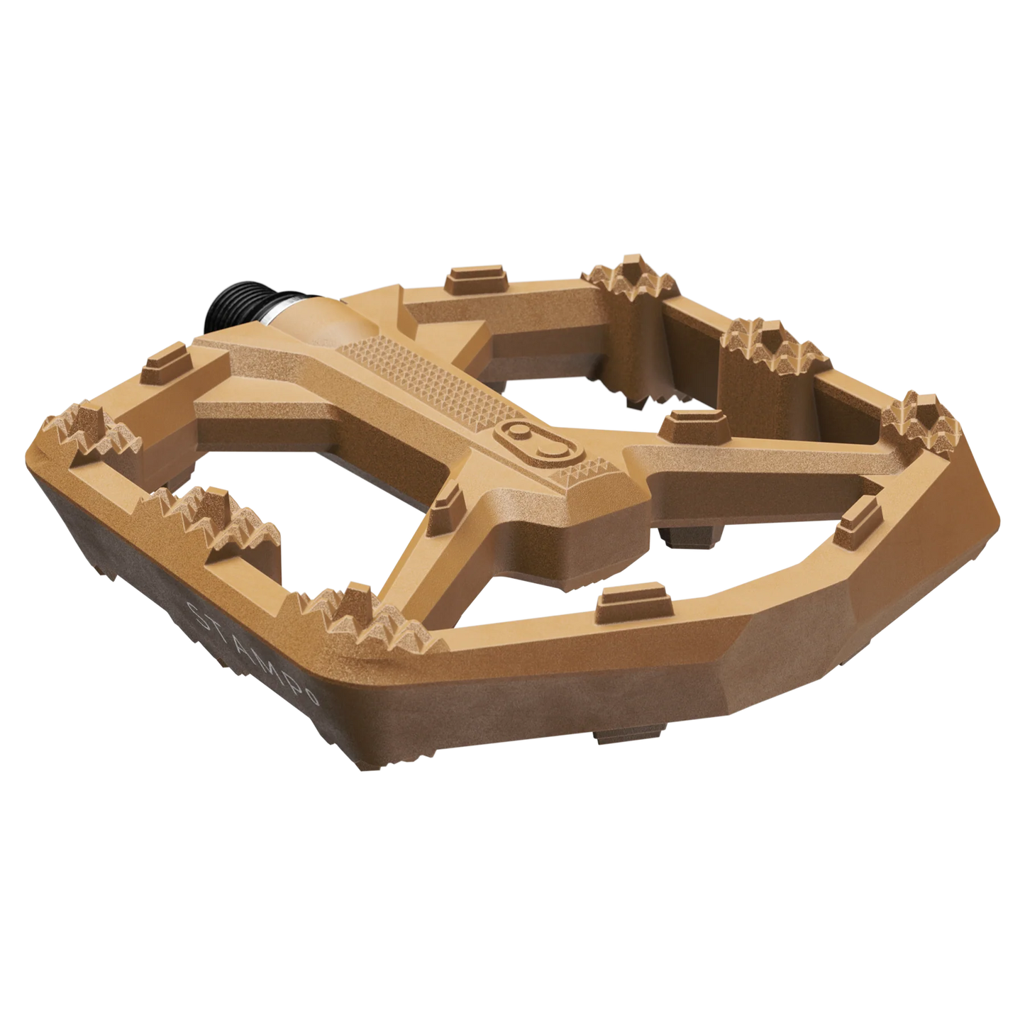 Flat Pedals CRANKBROTHERS STAMP 0 Large Braun