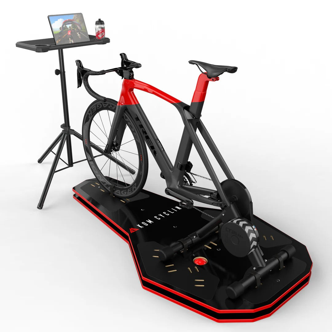 Tablet Heimtrainer KOM CYCLING Media Display Tripod Desk