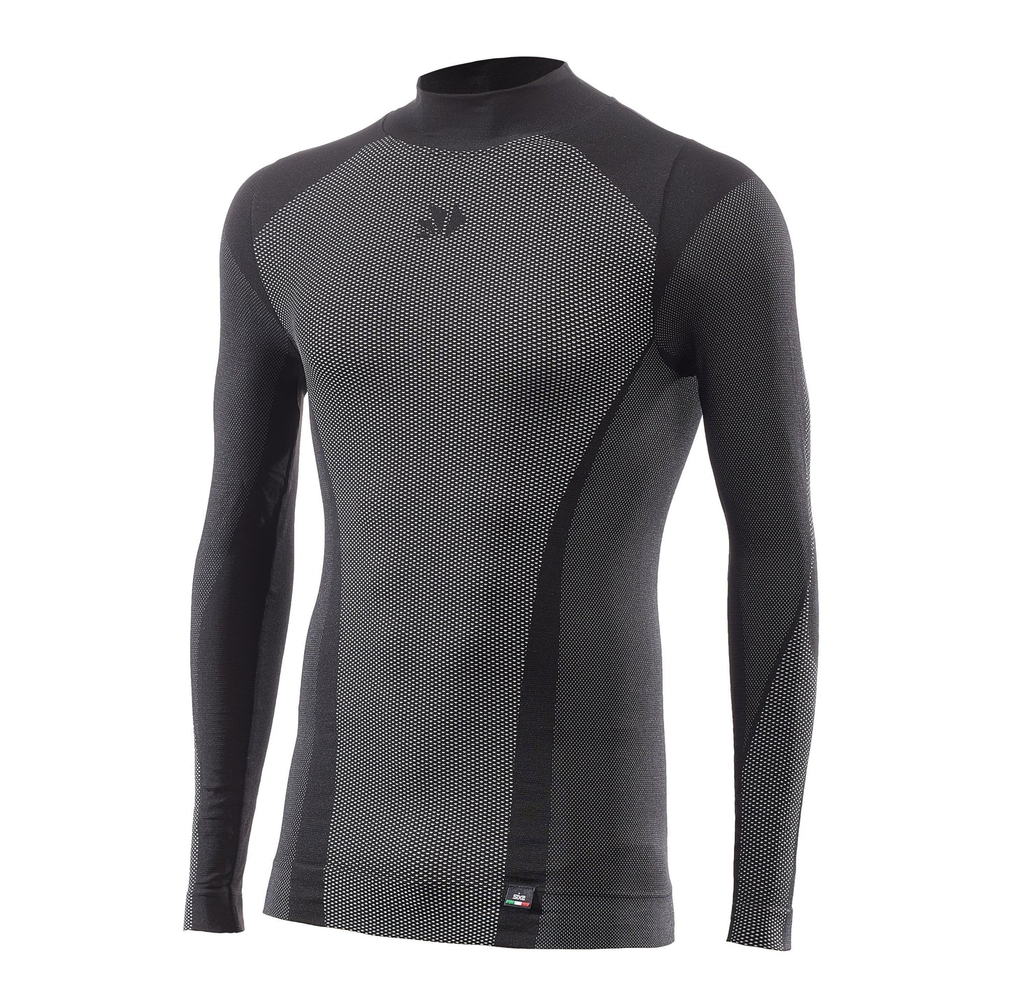 Unterwäsche SIXS TS2 V2 Longsleeve Schwarz Carbon
