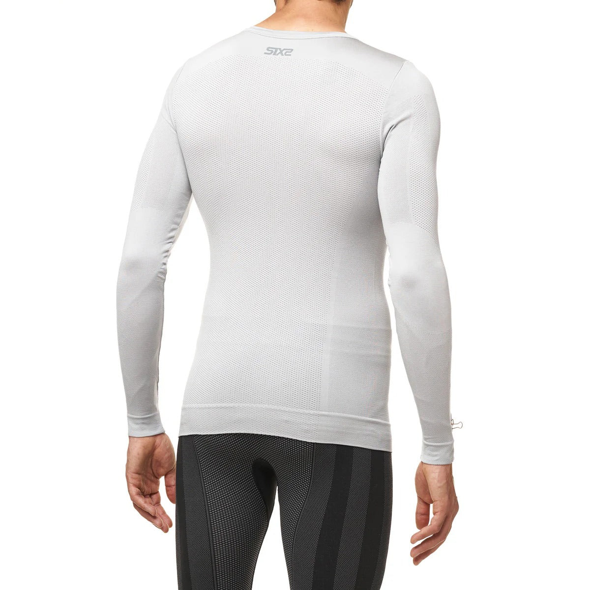 Unterwäsche SIXS TS2 V2 Longsleeve Schwarz Weiß
