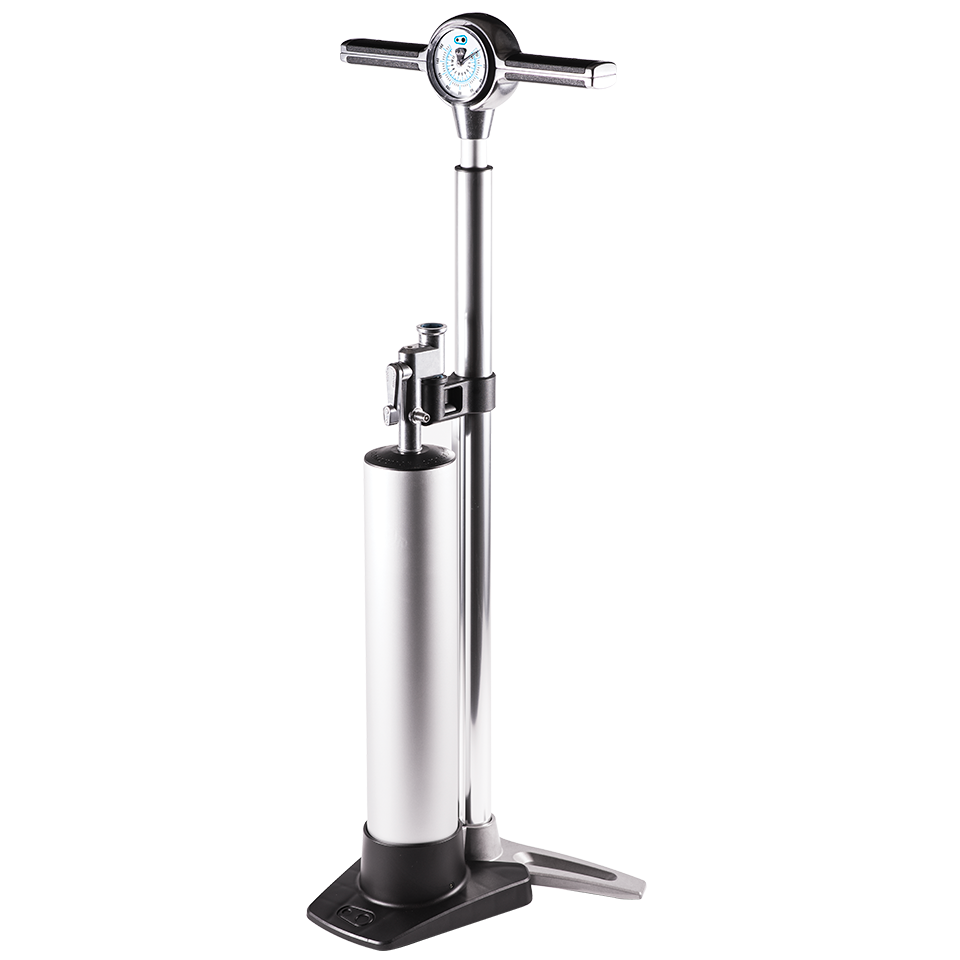 CRANKBROTHERS KLIC TUBELESS Standpumpe mit analogem Manometer