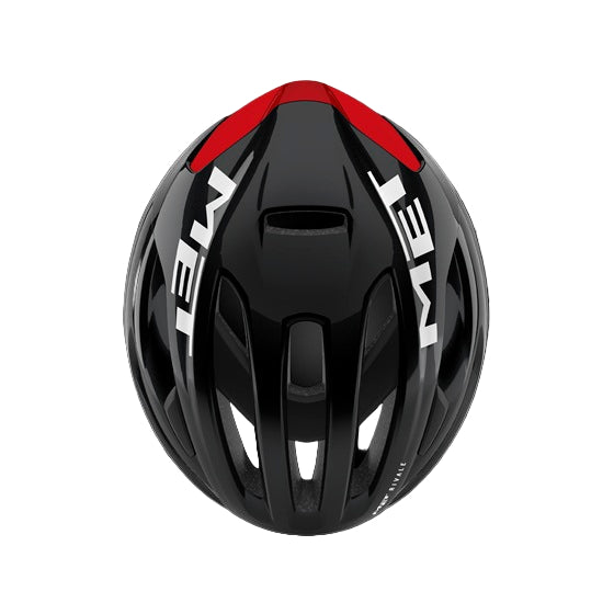 Helm Straße MET RIVALE MIPS Schwarz/Rot