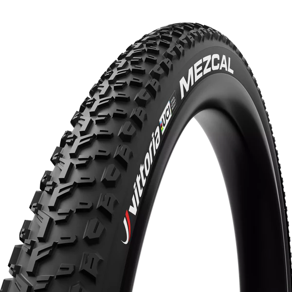 VITTORIA MEZCAL XC 29X2.35 "UCI Rainbow Edition" Tubeless Ready Reifen Weich Schwarz