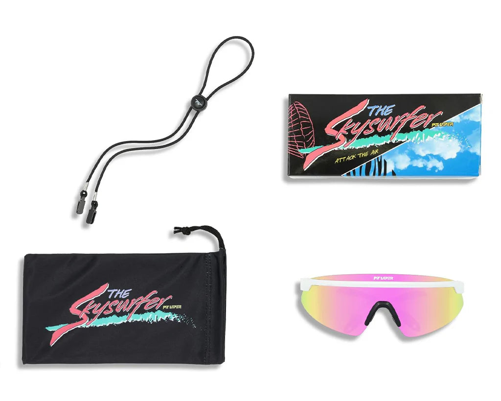 Lunettes PIT VIPER THE MIAMI NIGHTS SKYSURFER Polarisée Rainbow