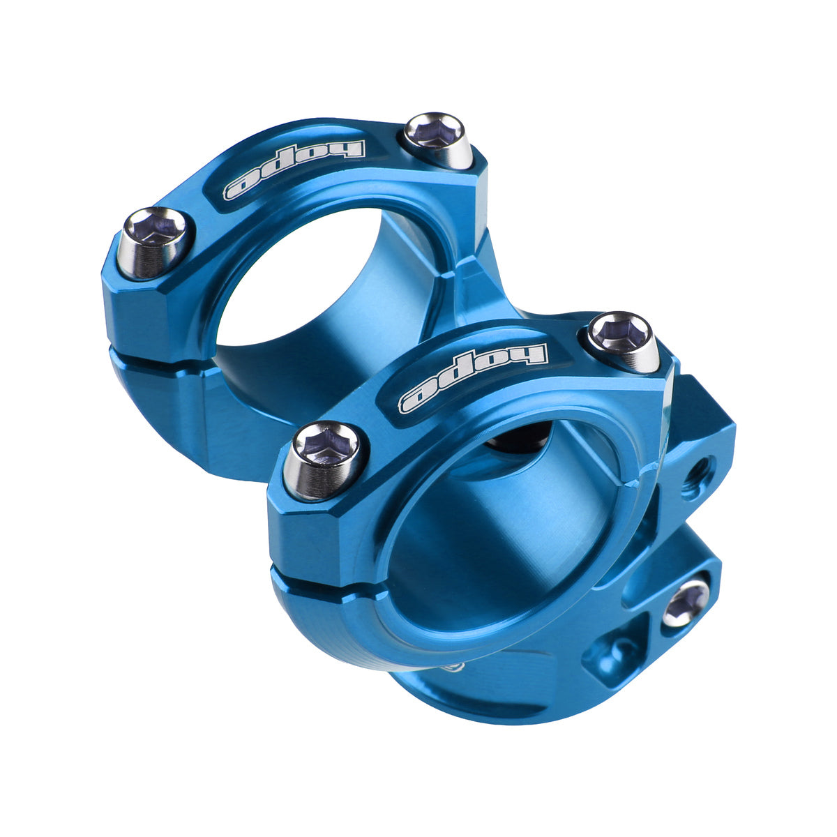HOPE GRAVITY Vorbau 20 mm Blau — Hauptansicht auf weißem Hintergrund