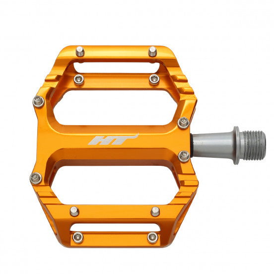 Pédales Plates BMX HT COMPONENTS AR09SX Orange