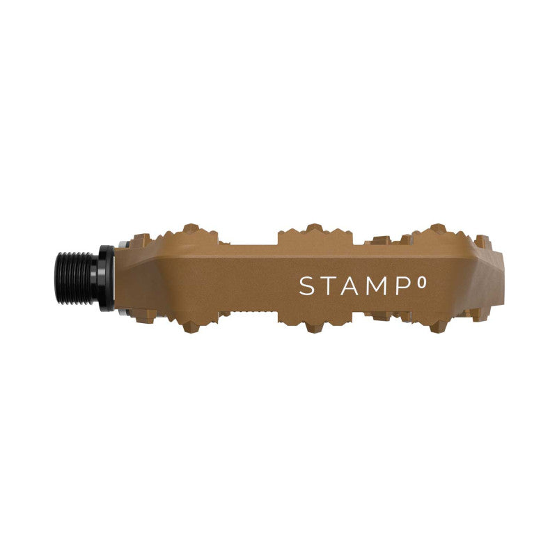 Pedale flach CRANKBROTHERS STAMP 0 Small Braun