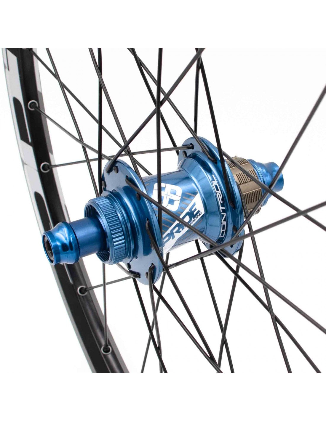 Laufradpaar PRIDE 20" (451mm) Control V1 Disc Achsen 10/10mm Blau
