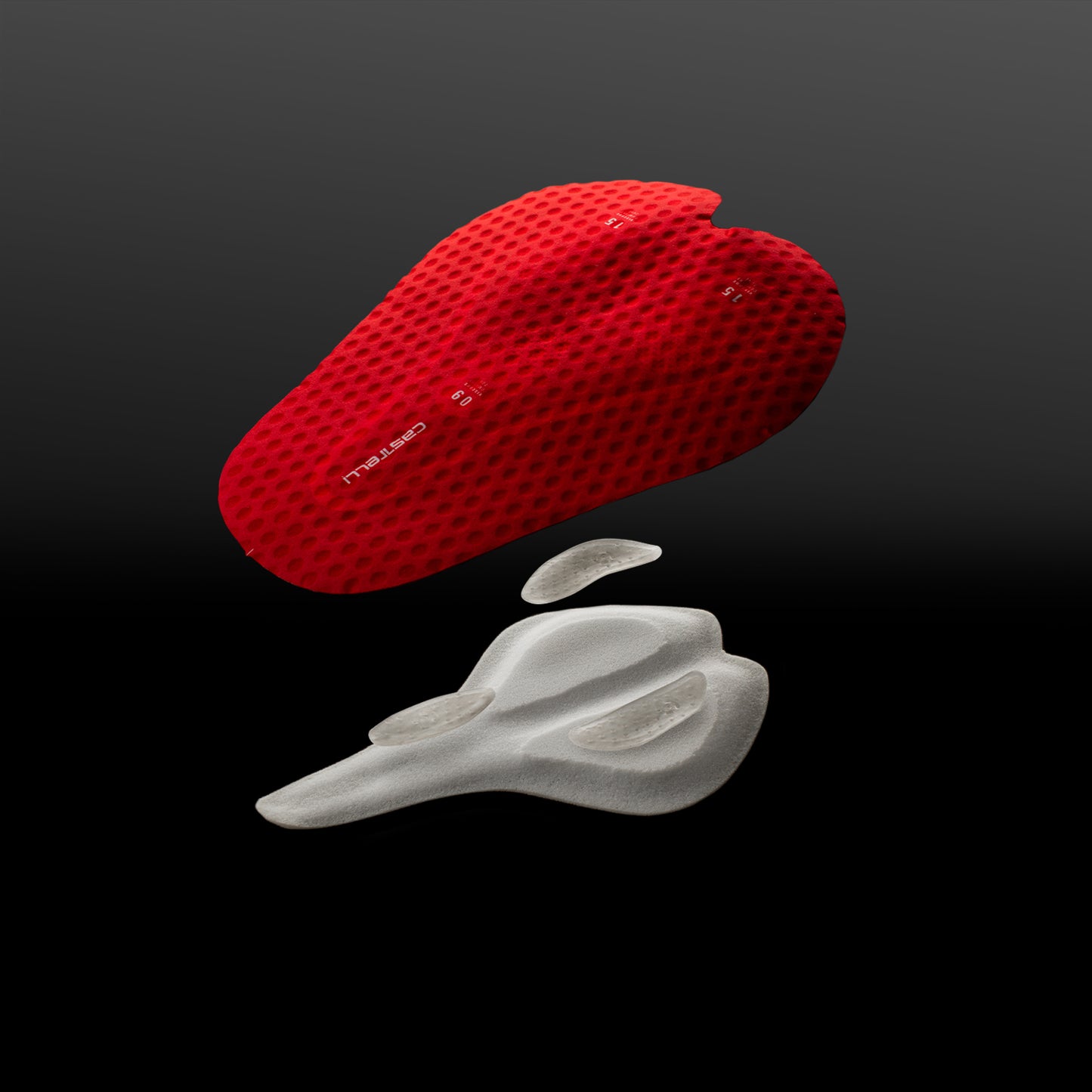 Cuissard Court à Bretelles CASTELLI ESPRESSO 2 W DT Femme Bordeaux