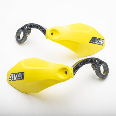 Protège Mains AVS BASIC Patte Plastique Jaune Fluo