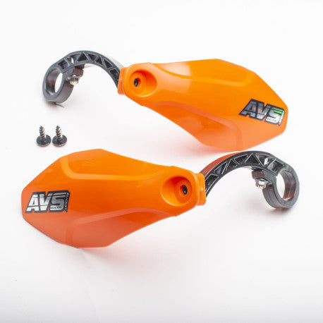 Protège Mains AVS BASIC Patte Plastique Orange Fluo