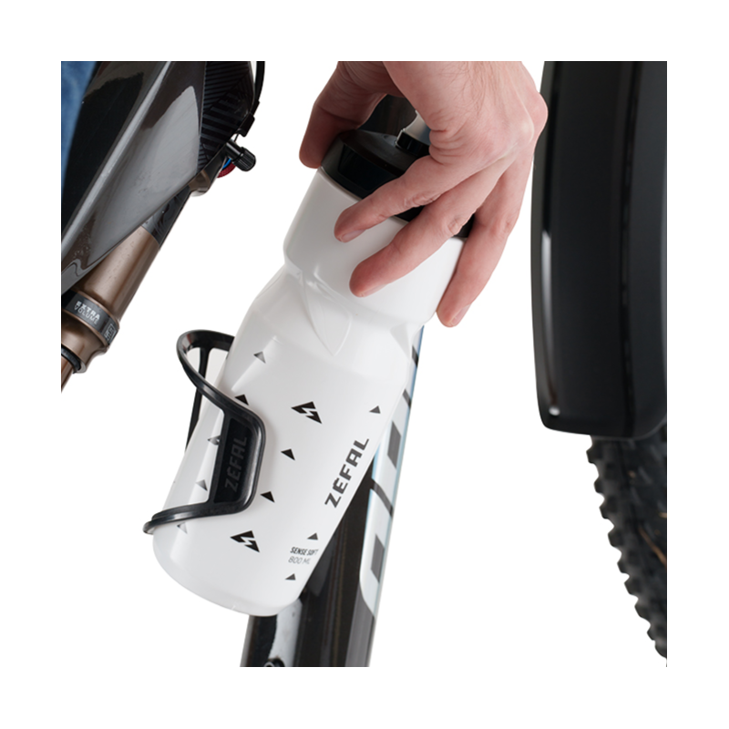 Porte-bidon ZEFAL PULSE S2 Droite Carbone Noir