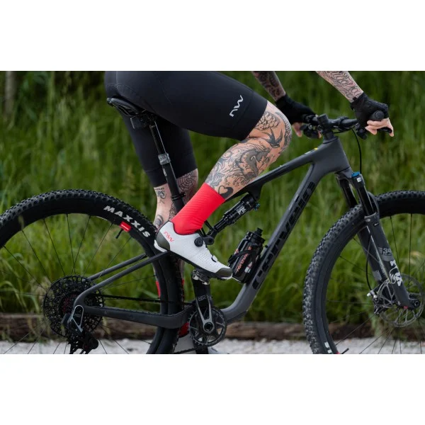 Chaussures VTT XC/Gravel NORTHWAVE RAZER Gris Clair/Vert