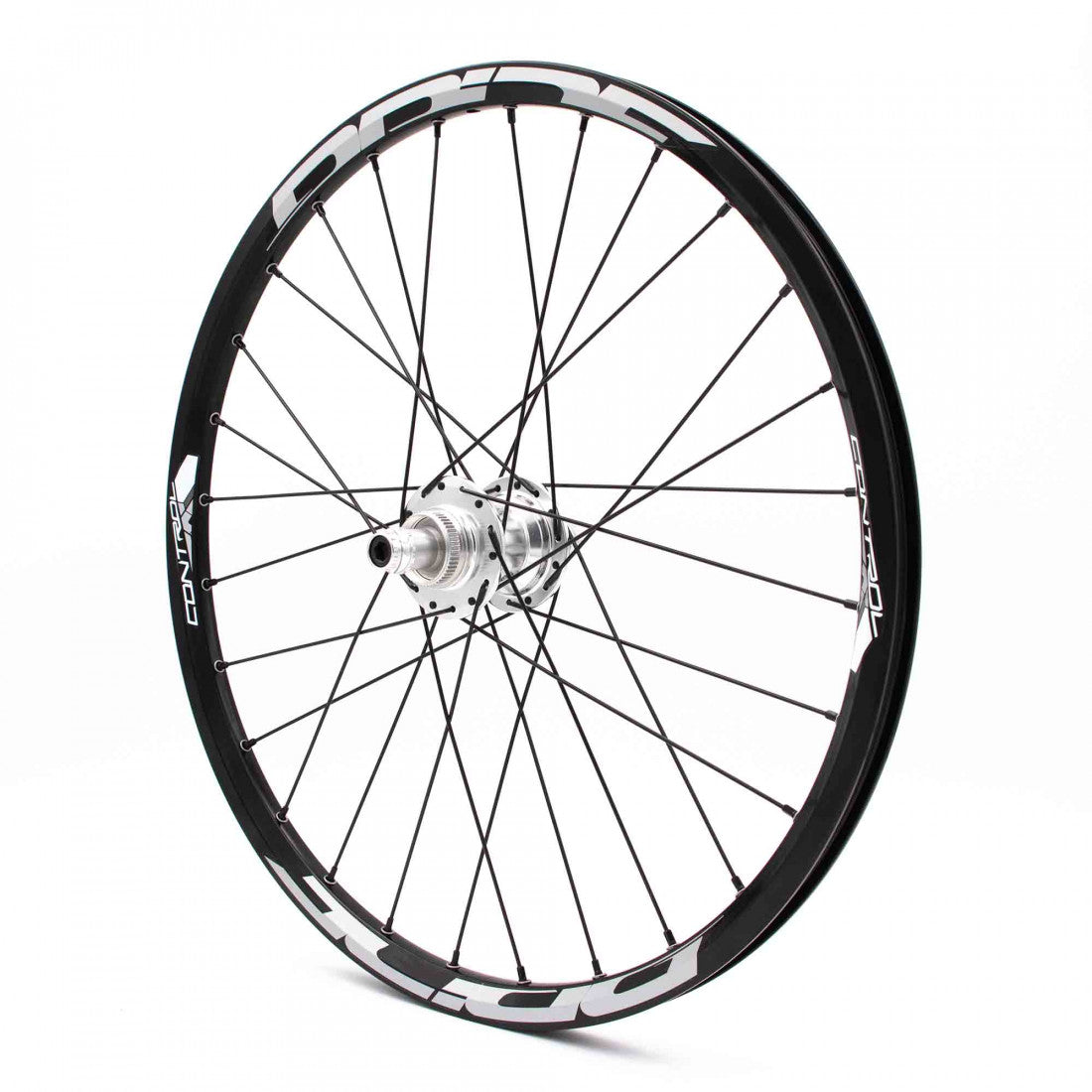 Laufradsatz PRIDE 20" (451mm) Control V2 Disc Achsen 10/15mm Polish