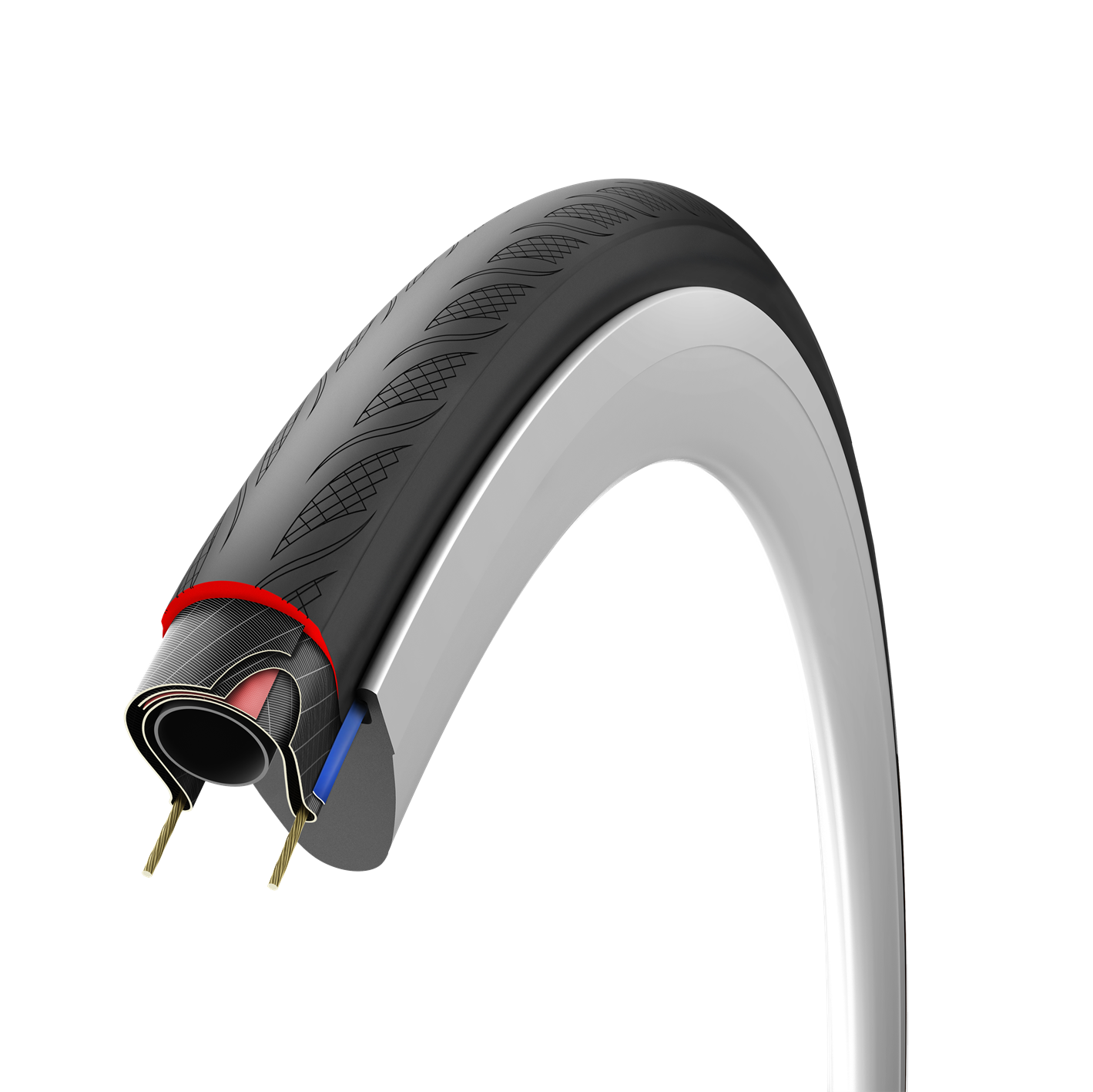 Reifen VITTORIA RUBINO V 700x30c G2.0 Tubetype Weich Schwarz
