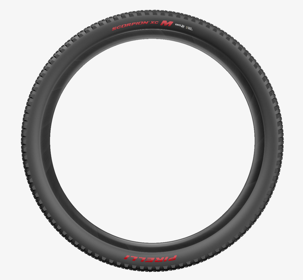 PIRELLI SCORPION RACE XC M ProWall Reifen 29x2.40 Tubeless Ready Faltreifen Schwarz/Rot
